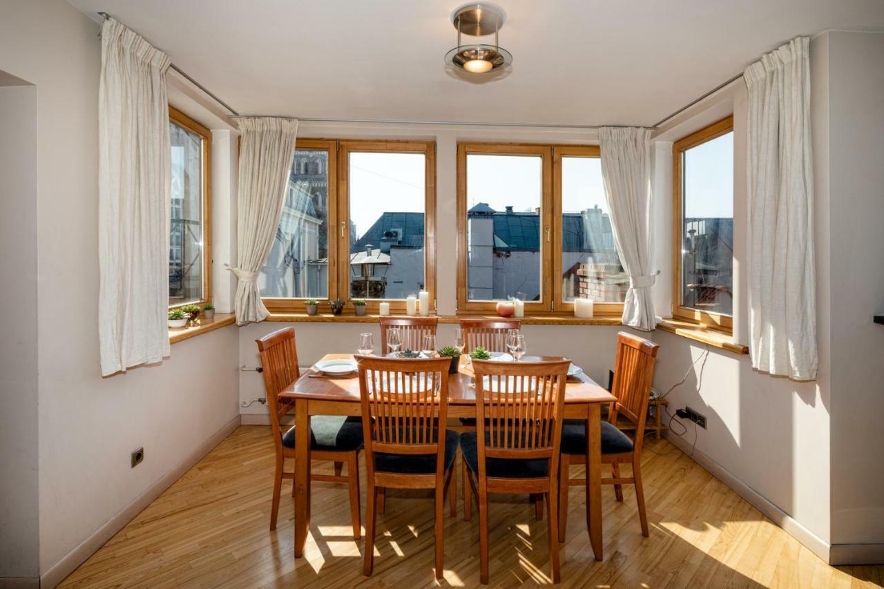 Old Riga Aldaru Street 2 Level Apartment With Terrace Eksteriør billede